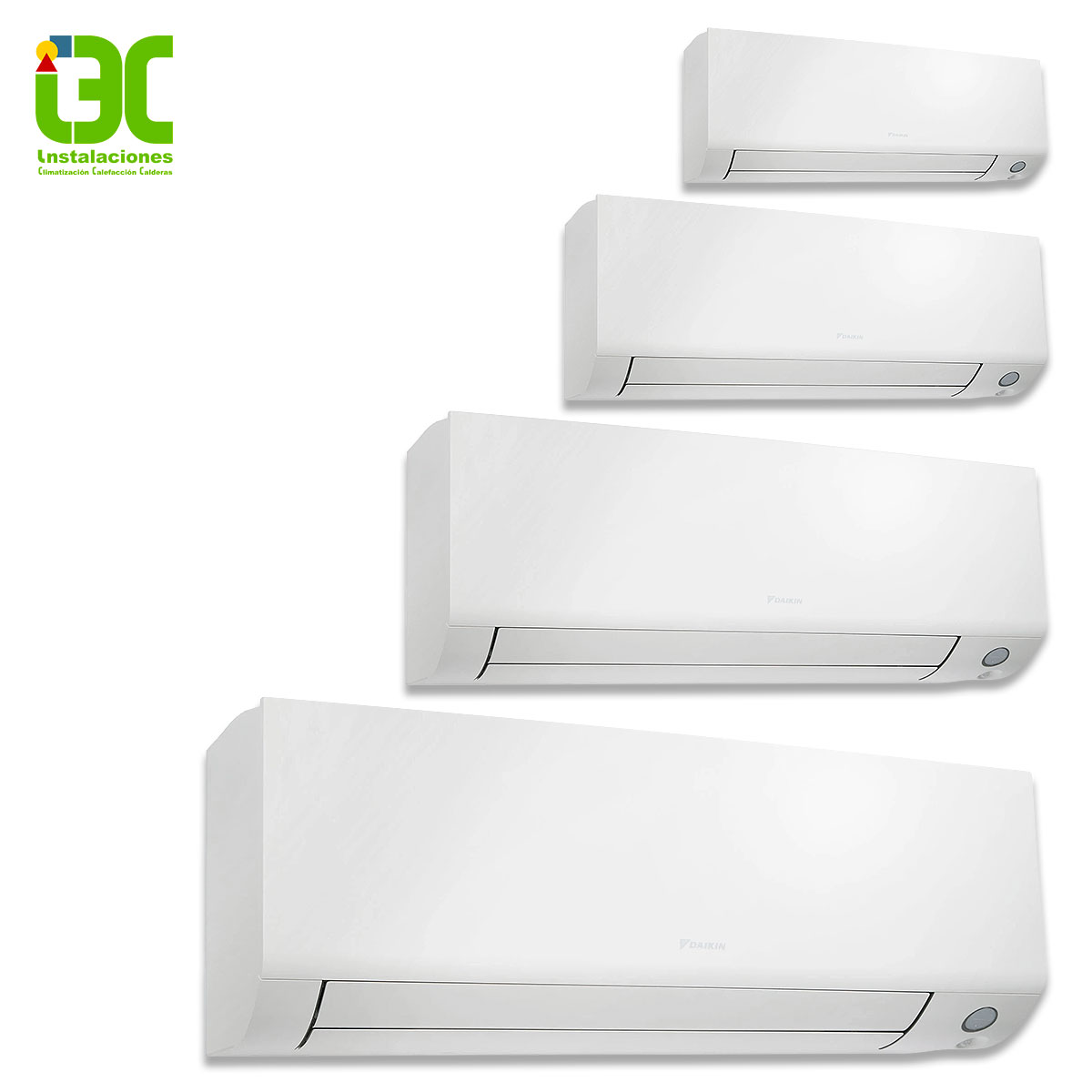 Aire Acondicionado 4x1 Daikin 4MXM80A (U.Ext.) + FTXM25A (x3) + FTXM35R - Serie Perfera (WiFI incluido)