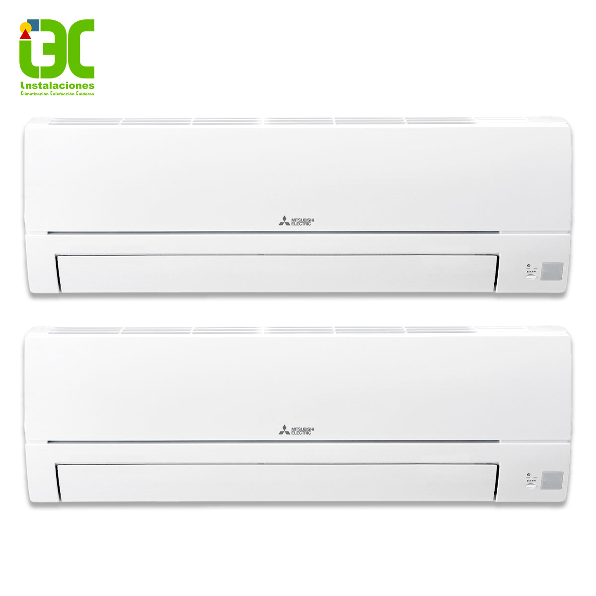 Aire Acondicionado 2x1  Mitsubishi Electric  MXZ-2HA40VF (U. Ext.) + MSZ-HR25VF (x2)